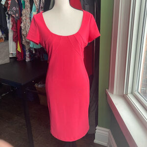 Blugirl Women's bandage Dress, Size 42 European size Pink